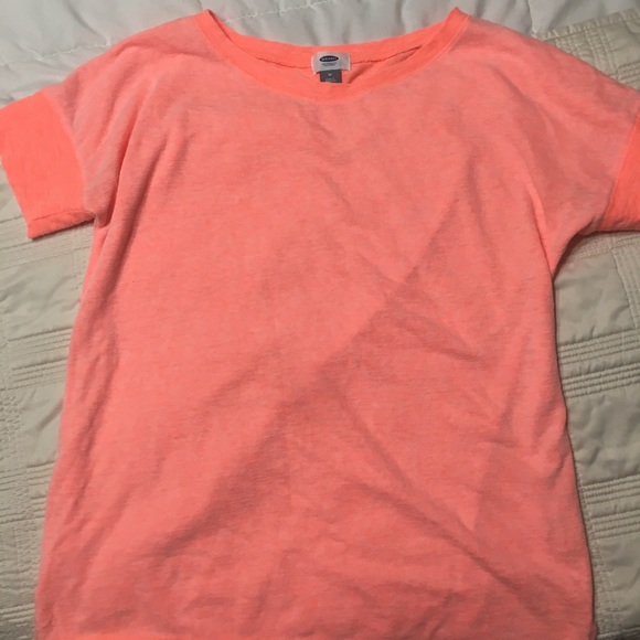 Old Navy Neon Orange Top - Picture 2 of 6